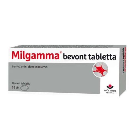 MILGAMMA bevont tabletta 20 db