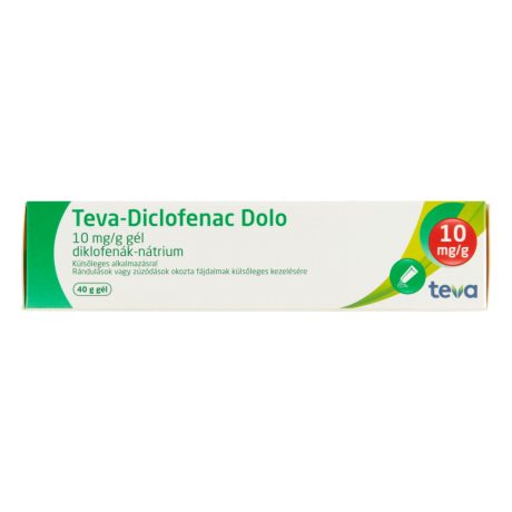 TEVA-DICLOFENAC DOLO 10 mg/g gél 40 g