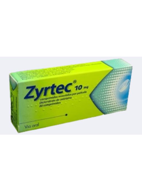 ZYRTEC 10 mg filmtabletta 30 db