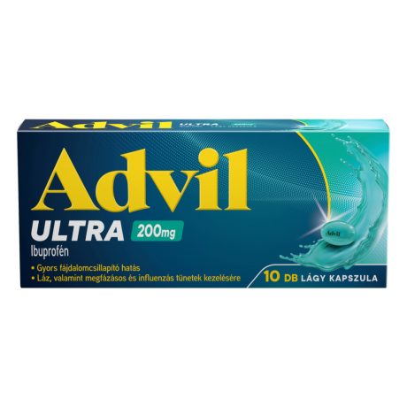 ADVIL ULTRA lágy kapszula 10 db