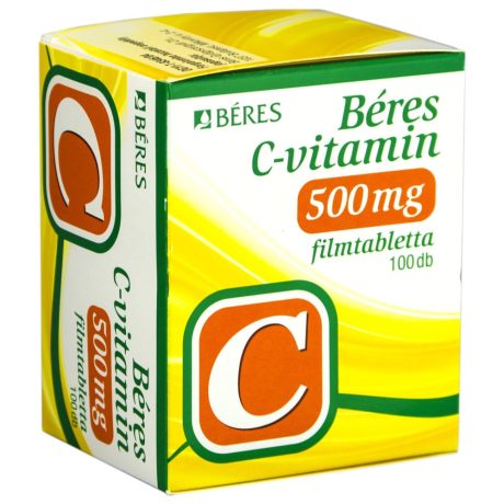 BÉRES C-VITAMIN 500 mg filmtabletta 100 db