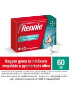 RENNIE CUKORMENTES rágótabletta 60 db