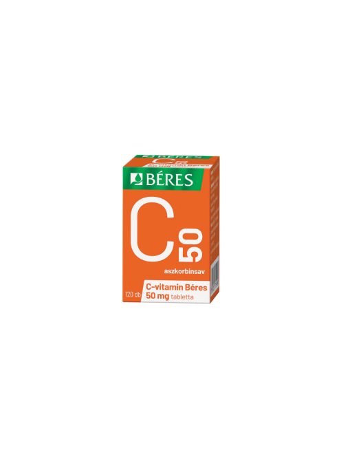 C-VITAMIN BÉRES 50 mg tabletta 120 db