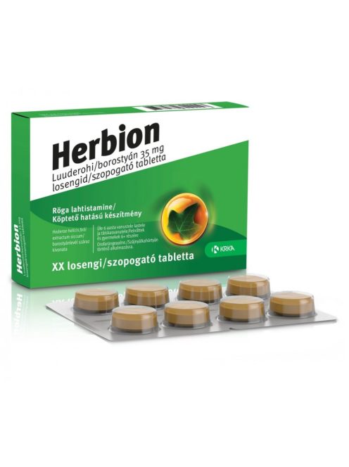 HERBION BOROSTYÁN szopogató tabletta 35 mg 24 db