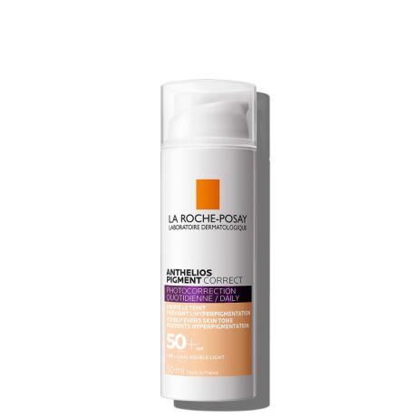 LA ROCHE-POSAY ANTHELIOS Pigment Correct SPF50+ színezett nappali krém light 50 ml