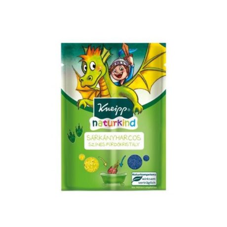 KNEIPP NATURKIND - SZÍNES FÜRDŐKRISTÁLY - sárkányharcos 2x20 g