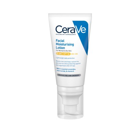 CERAVE hidratáló nappali arckrém SPF 50 fényvédővel 50 ml