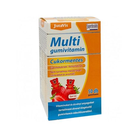 JUTAVIT MULTI cukormentes gumivitamin 50 db