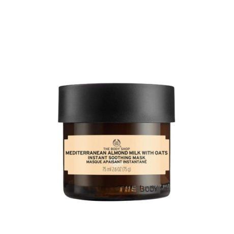 THE BODY SHOP mediterrán mandulatej és zab nyugtató arcmaszk 75 ml