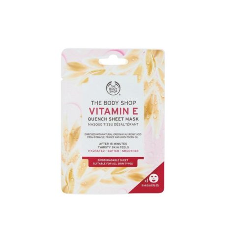 THE BODY SHOP hidratáló E-vitaminos fátyolmaszk 18 ml