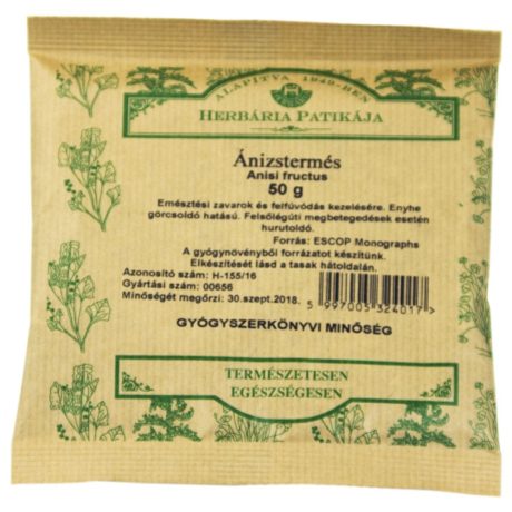 HERBÁRIA ÁNIZSTERMÉS 50 G