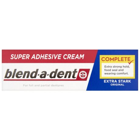 BLEND-A-DENT extra erős műfogsorrögzítő 47 g