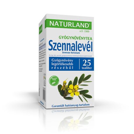 NATURLAND SZENNALEVÉL filteres tea 25 db