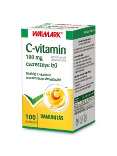   WALMARK C-VITAMIN 100 mg cseresznye ízű rágótabletta 100 db