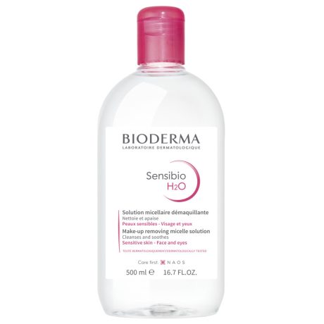 BIODERMA SENSIBIO H2O micellás arclemosó 500 ML