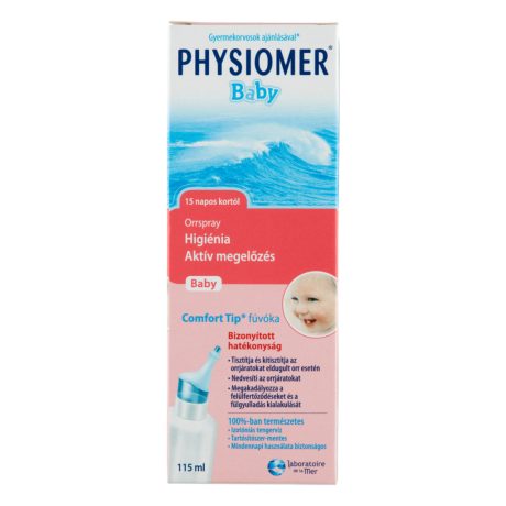 PHYSIOMER orröblítő oldat csecsemőknek 115 ml