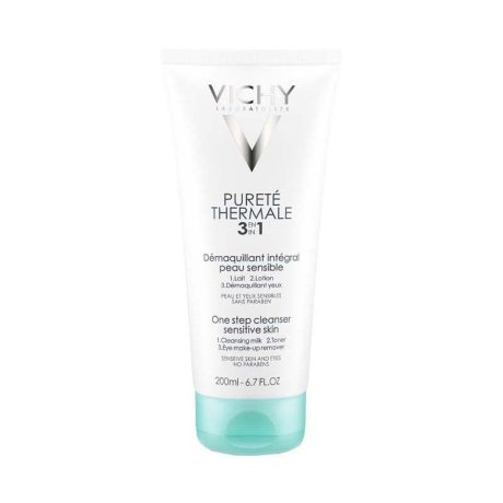 VICHY PURETÉ THERMAL 3 in 1 arclemosó érzékeny bőrre 200 ml