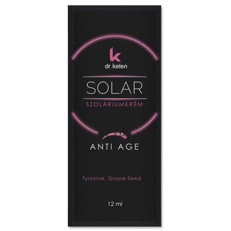 DR. KELEN solar anti-age + bőröregedésgátló hatás 12 ml egy adagos