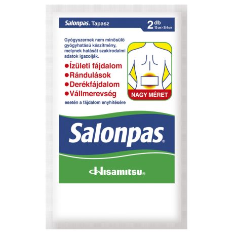 SALONPAS fájdalomcsillapító tapasz 2 db