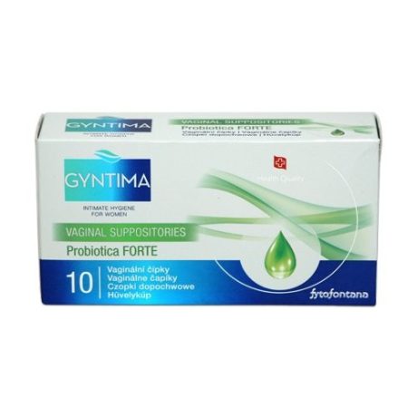 GYNTIMA PROBIOTICA FORTE hüvelykúp 10 db