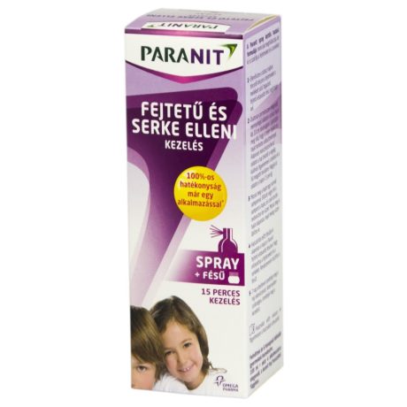 PARANIT FEJTETŰ és SERKEIRTÓ spray 100 ml + fésű 1 db