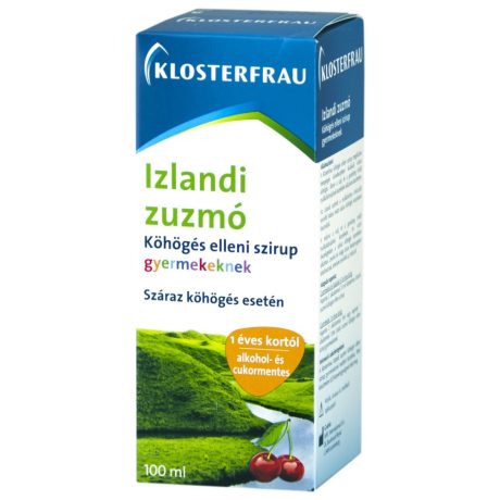 Klosterfrau IZLANDI ZUZMÓ szirup gyerekeknek 100 ml