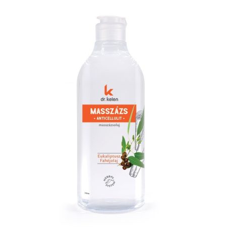 DR. KELEN anticellulit masszázsolaj - narancsbőr, stria ellen 500 ml