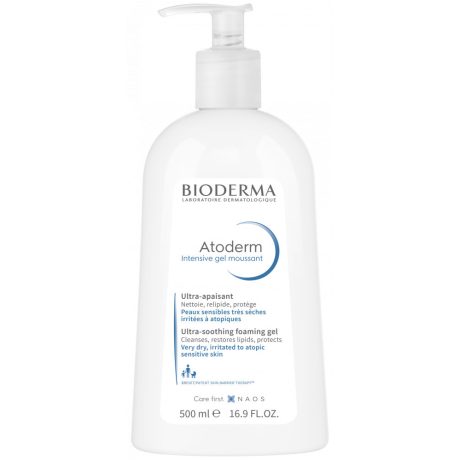 BIODERMA ATODERM INTENSIVE GEL MOUSSANT tisztító gél 500 ml