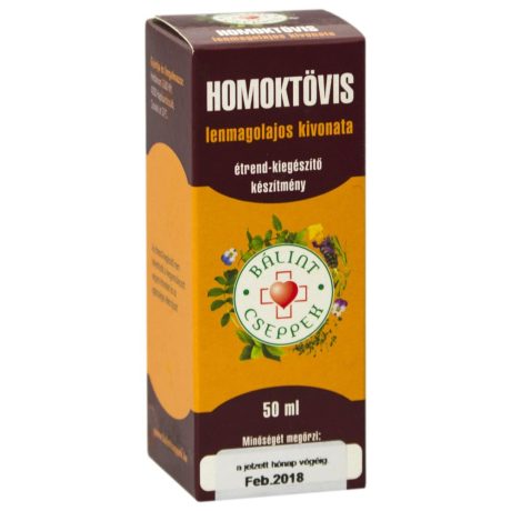 BÁLINT CSEPPEK HOMOKTÖVISOLAJ 50 ml