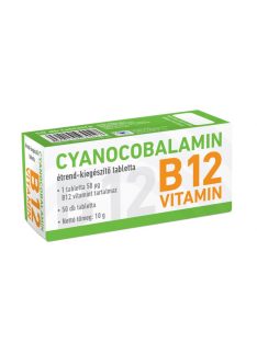 CYANOCOBALAMIN-B12 vitamin tabletta 50 db