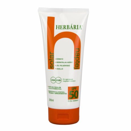 HERBÁRIA SOLAR SPF50 naptej 200 ml