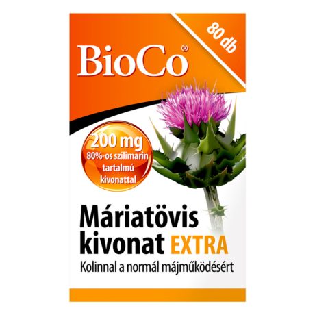 BIOCO MÁRIATÖVIS KIVONAT EXTRA tabletta 80 db