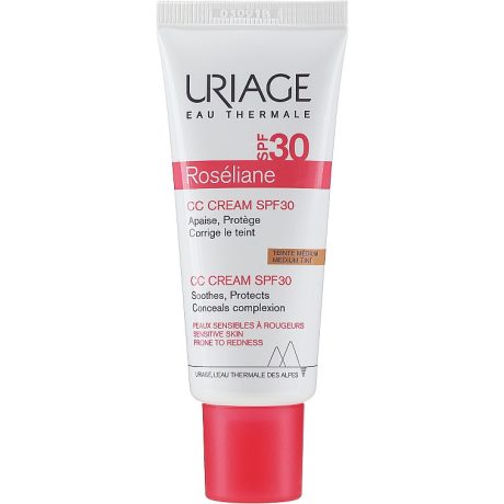 URIAGE ROSÉLIANE CC krém SPF30 rosacea ellen 40 ml