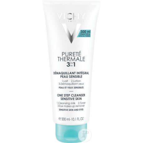 VICHY PURETÉ THERMAL 3 in 1 arclemosó érzékeny bőrre 300 ml