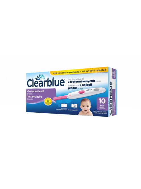 CLEARBLUE DIGITÁLIS OVULÁCIÓS teszt 10 db