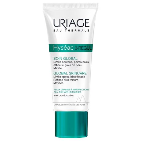 URIAGE HYSÉAC 3 REGUL krém mitesszeres és pattanásos (aknés) bőrre 40 ml