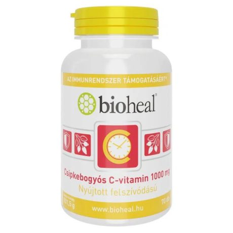 BIOHEAL 1000 mg C-VITAMIN csipkebogyó kivonattal filmtabletta 70 DB