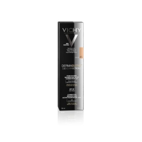 VICHY DERMABLEND 3D alapozó GOLD 45 zsíros bőrre 30 ml