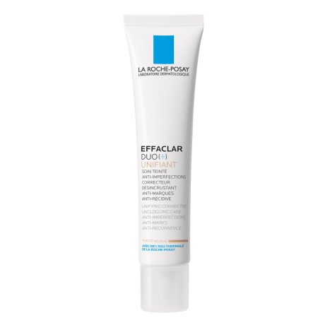 LA ROCHE-POSAY EFFACLAR DUO PLUS Medium színezett arcápoló krém 40 ml