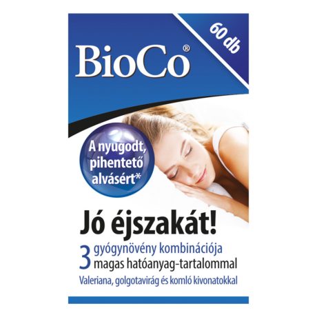 BIOCO JÓ ÉJSZAKÁT tabletta 60 db