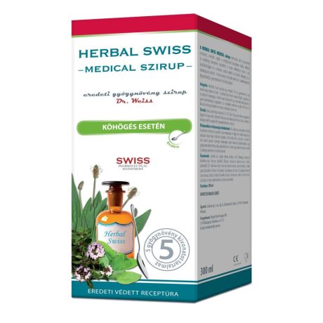 HERBAL SWISS MEDICAL szirup 300 ML