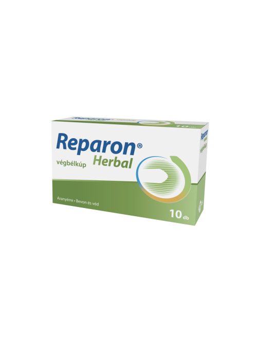 REPARON HERBAL végbélkúp 10 db