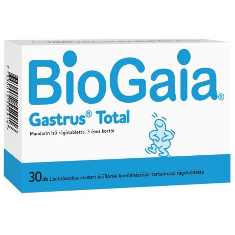 BIOGAIA GASTRUS TOTAL rágótabletta 30 DB