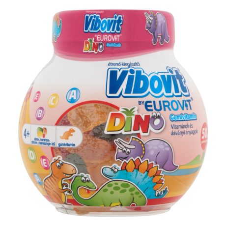 VIBOVIT BY EUROVIT DINO gumivitamin tabletta 50 db