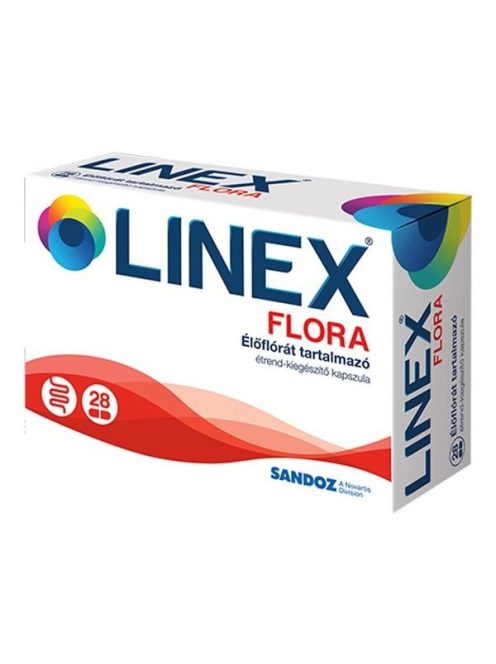 LINEX FLORA élőflórás étrendkiegészítő kapszula 28 db