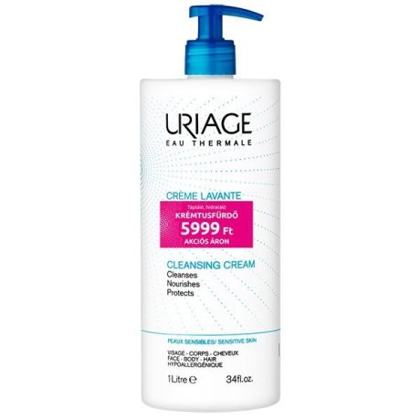 URIAGE CREME LAVANTE tápláló krémtusfürdő 1000 ML