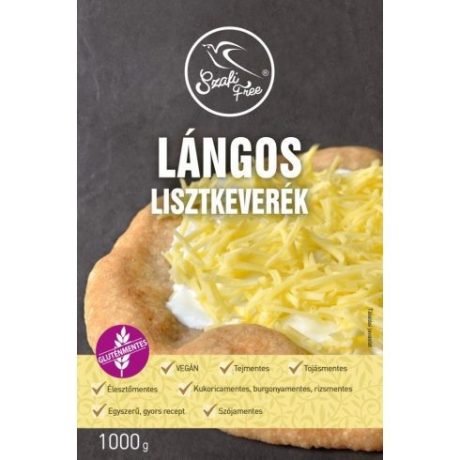 SZAFI FREE LÁNGOS LISZTKEVERÉK 1000 G (GLUTÉNMENTES, TEJMENTES, TOJÁSMENTES, MAGLISZTMENTES, ÉLESZTŐMENTES, VEGÁN)