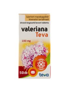 VALERIANA TEVA 100 mg bevont tabletta 50 db