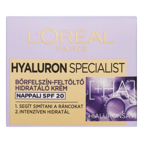 L' ORÉAL Paris Hyaluron Specialist feltöltő hidratáló nappali krém 50 ml