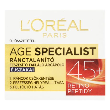 L' ORÉAL Paris age Specialist 45+ éjszakai 50 ml